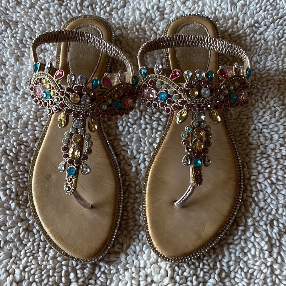 Bling sandals 8